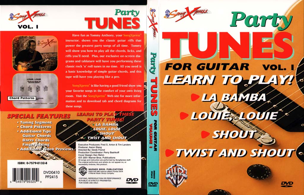 SongXpress - Party Tunes For Guitar - V1 - DVD (2001)