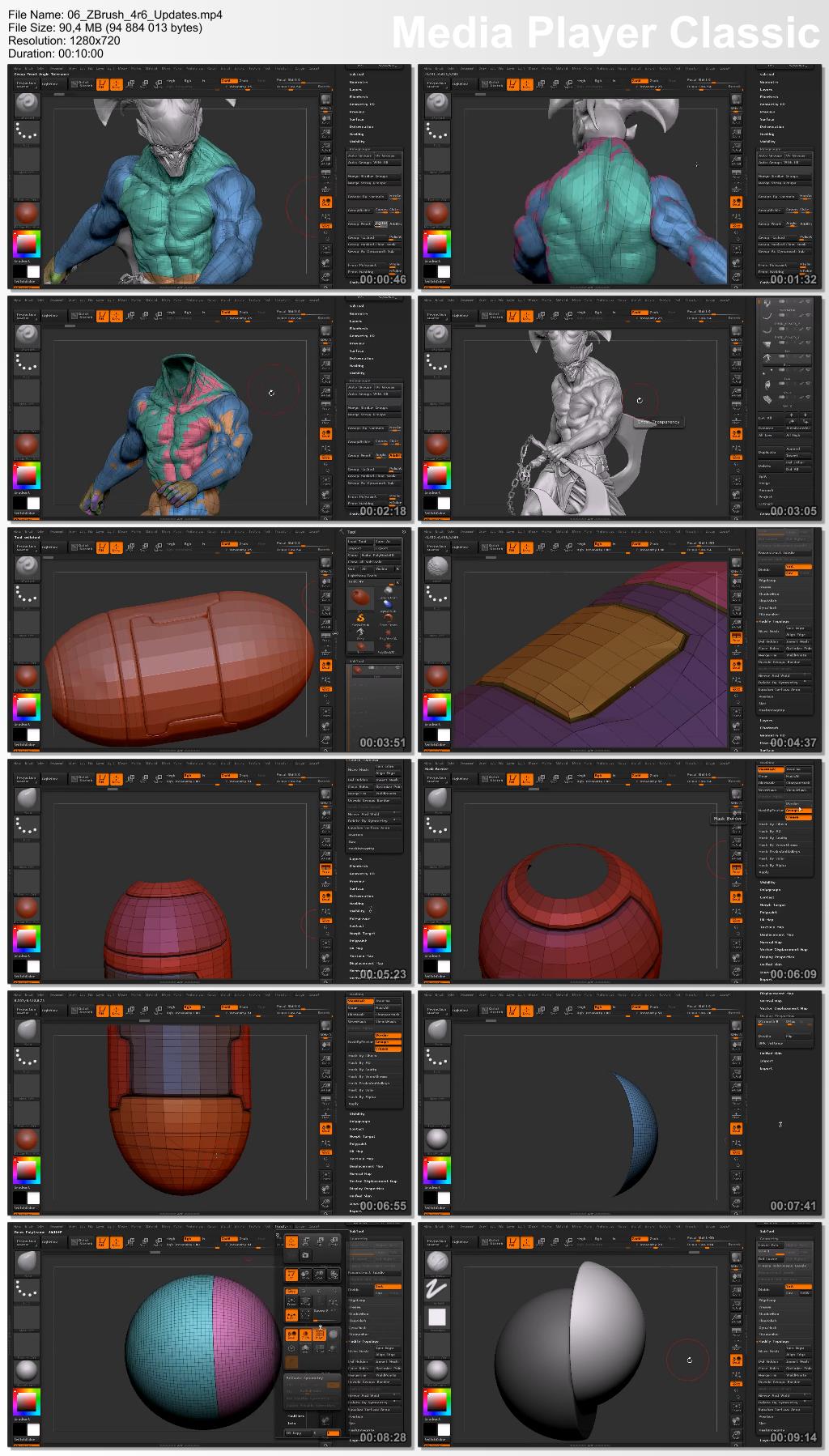 Dixxl Tuxxs - What's New in ZBrush 4R6