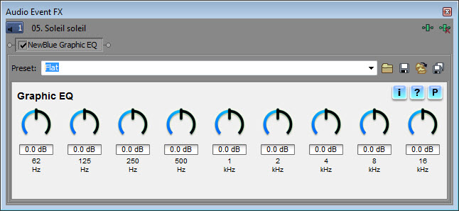 NewBlue Audio Equalizers 1.3