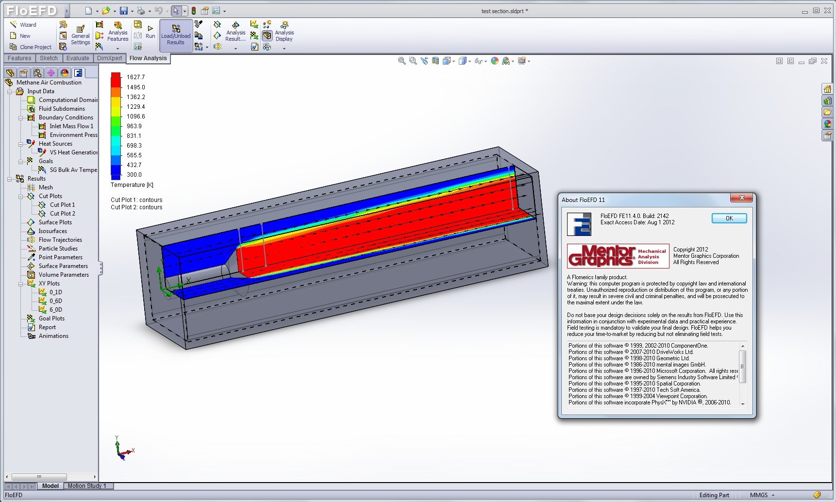 Mentor Graphics FloEFD FE11.4