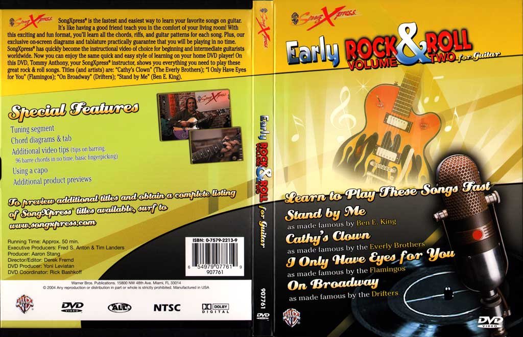 SongXpress - Early Rock & Roll For Guitar - V2 - DVD (2004)