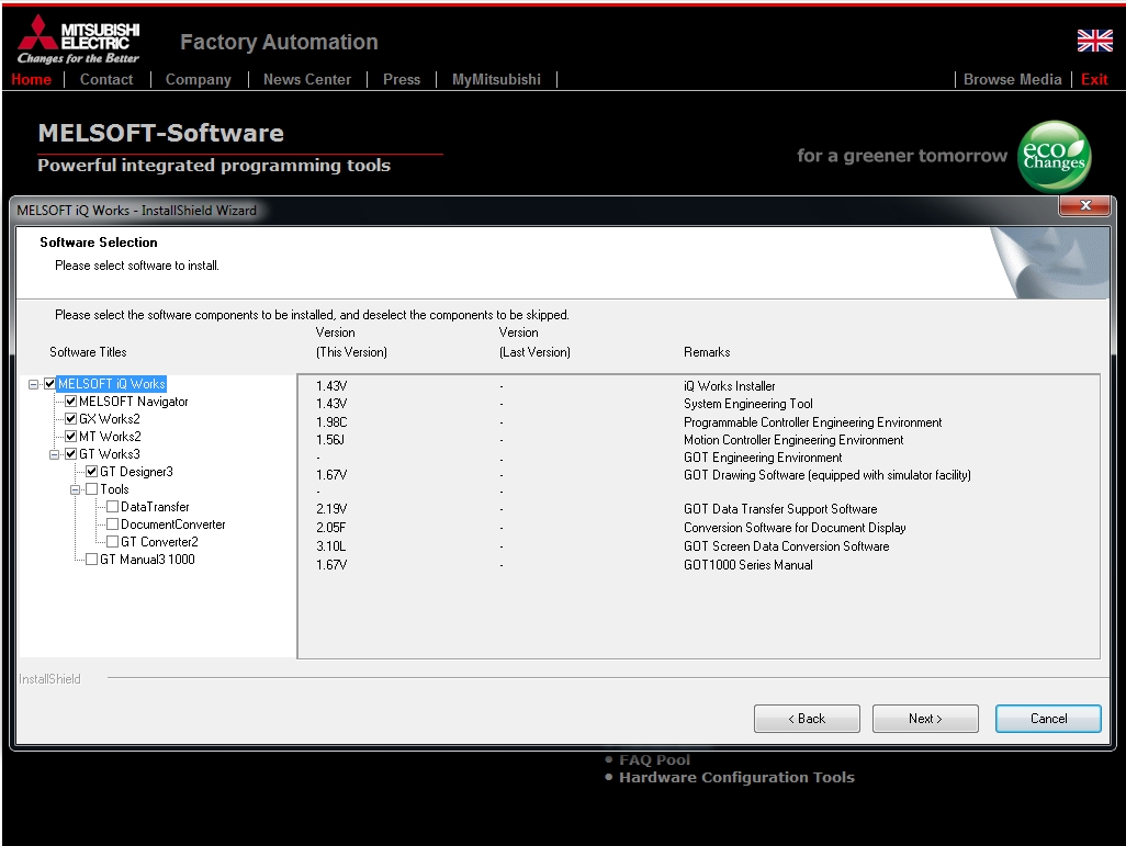 Melsoft iQ Works 1.43