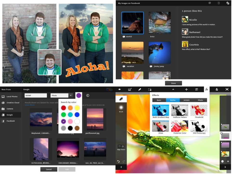 Adobe Photoshop Touch [HD] [iPad] v1.4.1