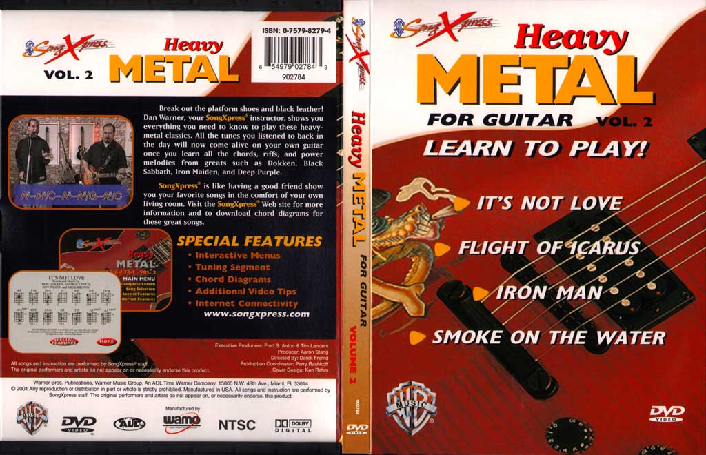 SongXpress - Heavy Metal for Guitar - V2 - DVD (2002)