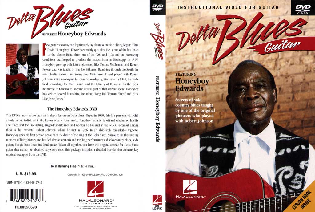 Delta Blues Guitar - Featuring - David "Honeyboy" Edwards - (1999)