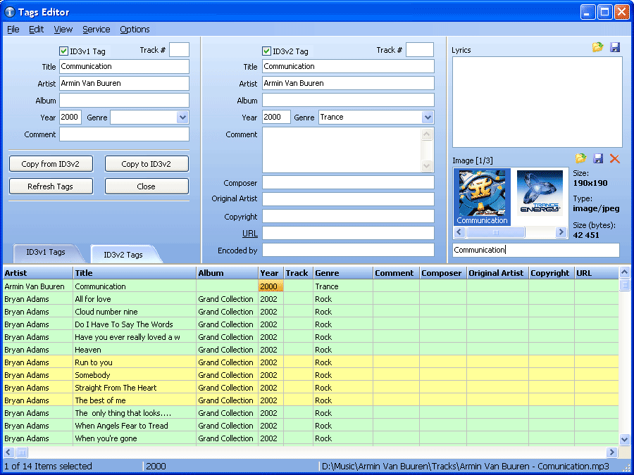 Digital Action Audio Catalog v4.5