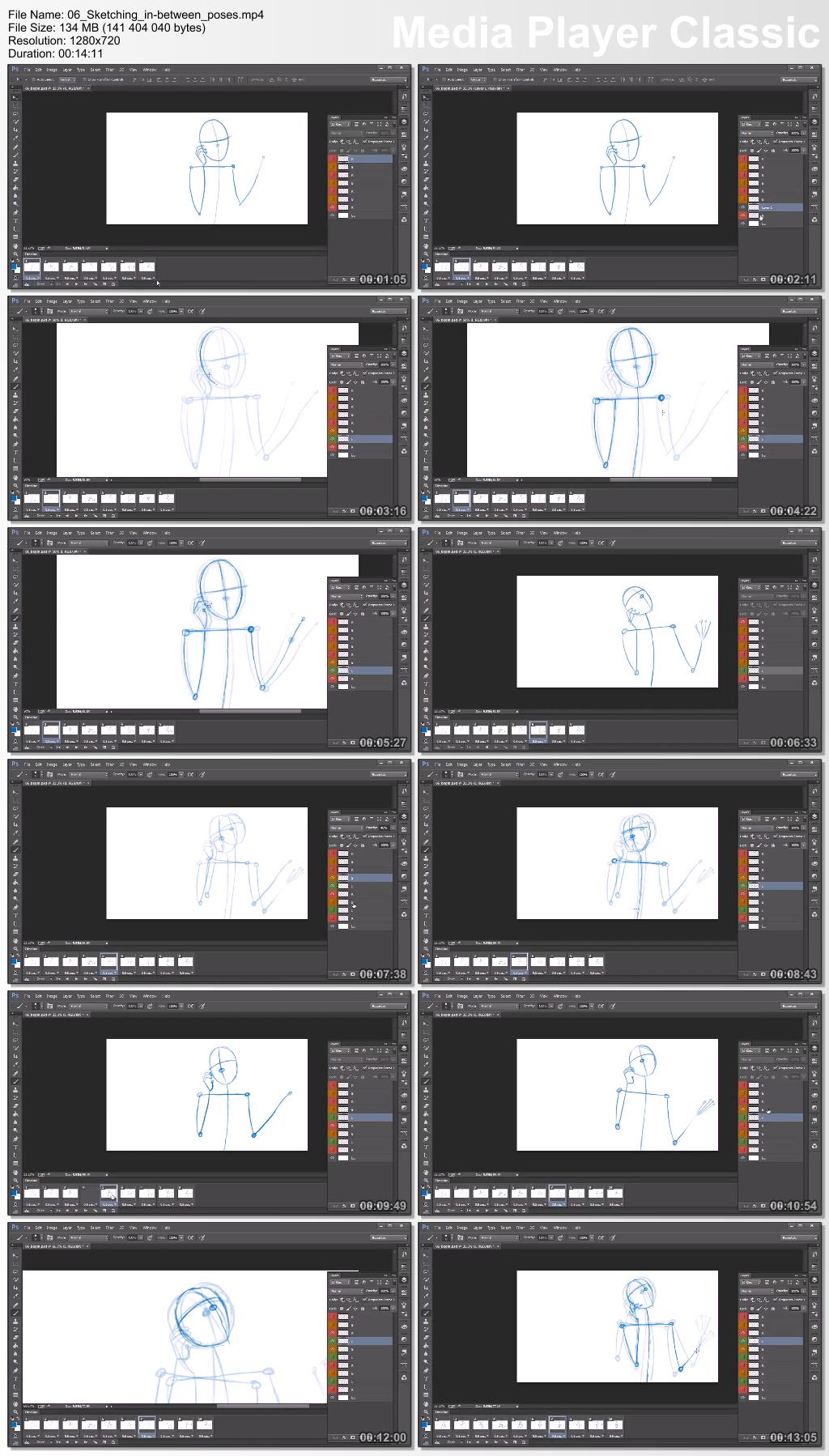 Dixxl Tuxxs - Traditional Animation Techniques in Photoshop