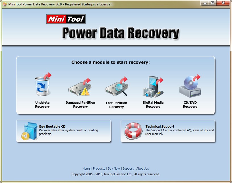 MiniTool Power Data Recovery 6.8.0.0