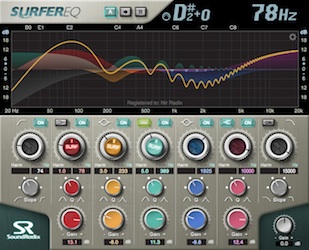 Sound Radix SurferEQ v1.2.1 (Win / Mac OS X)