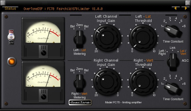 OverTone DSP FC70 v1.0.1 Mac OS X