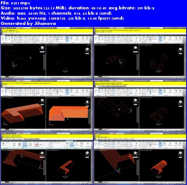 Infiniteskills - Learning Autodesk AutoCAD 3D Training DVD