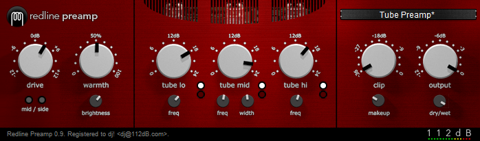 112db Redline Preamp v1.0.1