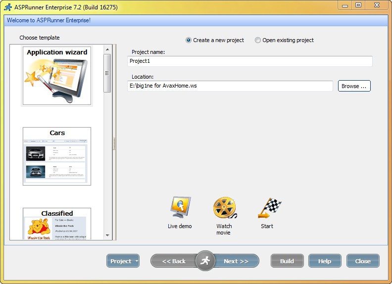 XLineSoft ASPRunner Enterprise 7.2.16275 Retail