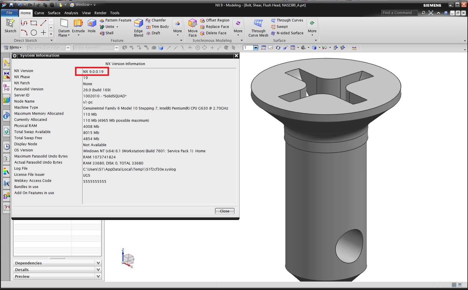 Siemens PLM NX 9.0.0 (64bit) with English Documentation