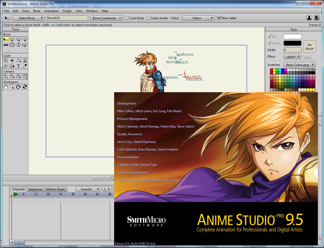 Smith Micro Anime Studio Pro 9.5 Build 9768