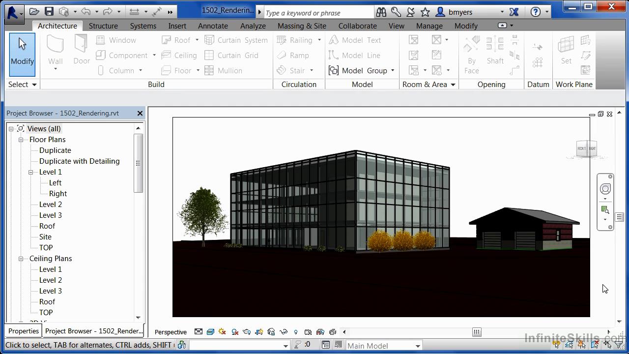 Infinite Skills - Learning Autodesk Revit Architecture 2014 Training Video