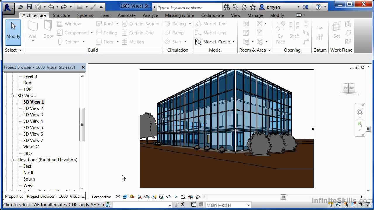 Infinite Skills - Learning Autodesk Revit Architecture 2014 Training Video