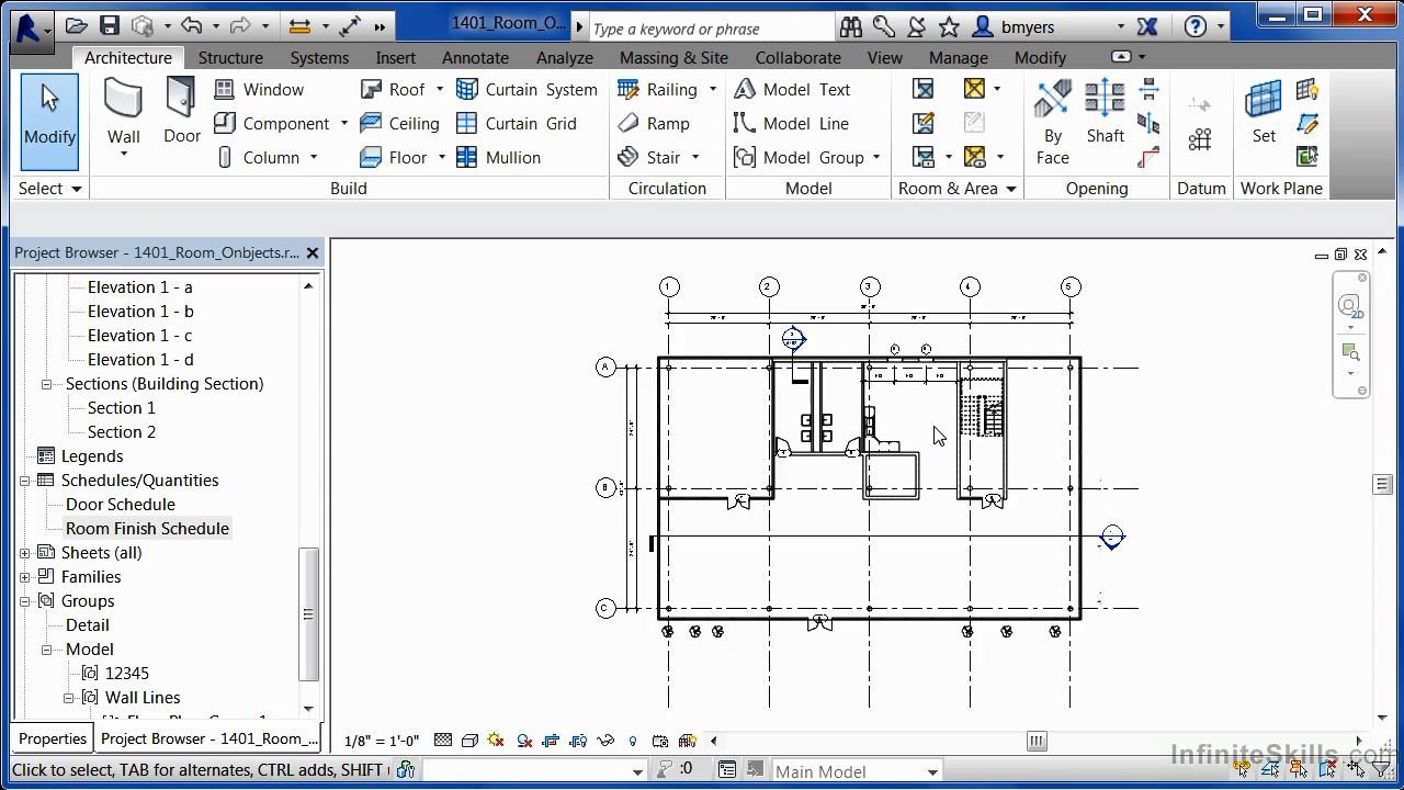 Infinite Skills - Learning Autodesk Revit Architecture 2014 Training Video