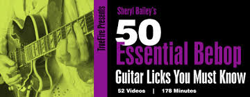 Truefire - Sheryls Bailey's 50 Essential Bebop Licks You Must Know (2013)