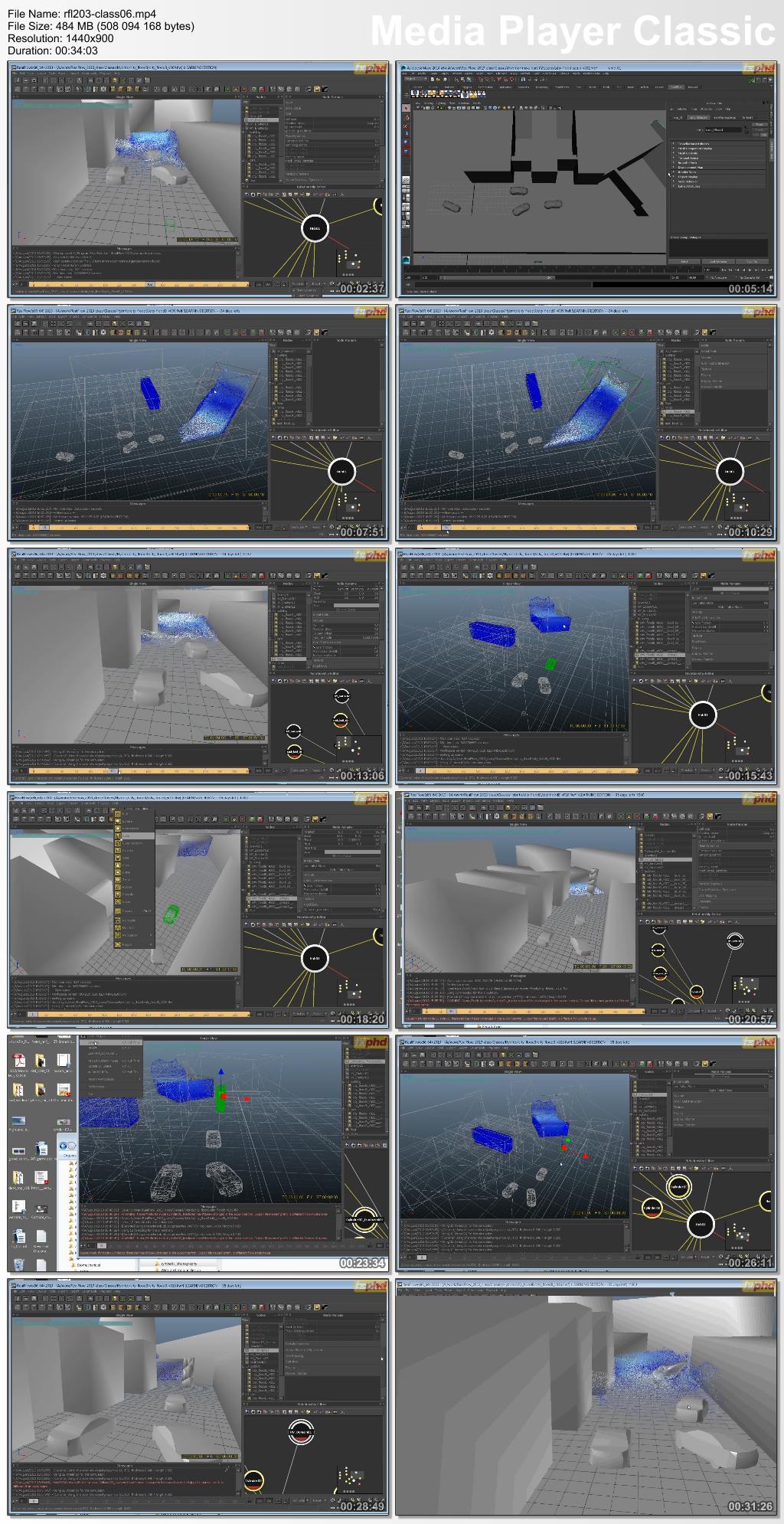 fxphd - RFL203: Fluid Dynamics in Realflow 2013