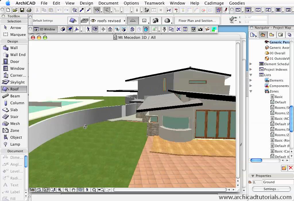 Virtual Tutorial For ArchiCAD 12 (2009) (Repost)