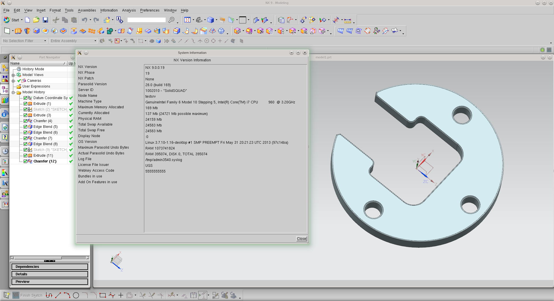 Siemens PLM NX 9.0.0 (Linux 64bit) with English Documentation