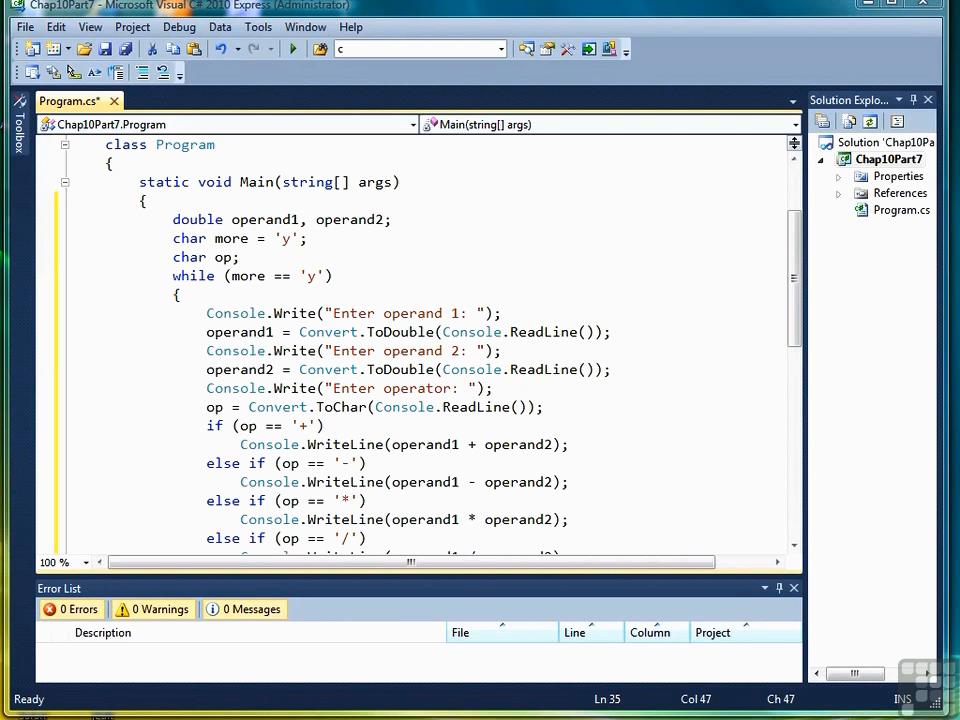 Infinite Skills - Learning C# .NET Programming Training Video