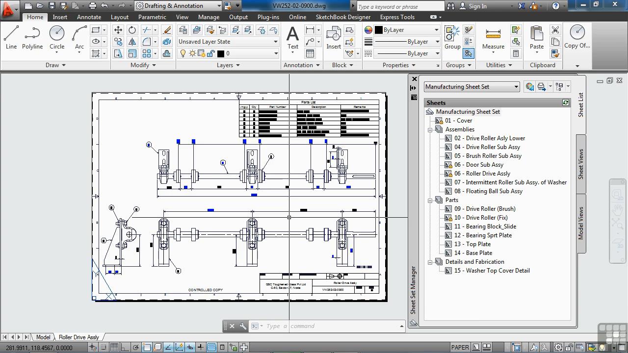 Infinite Skills - Learning To Use AutoCAD Sheet Sets Training Video