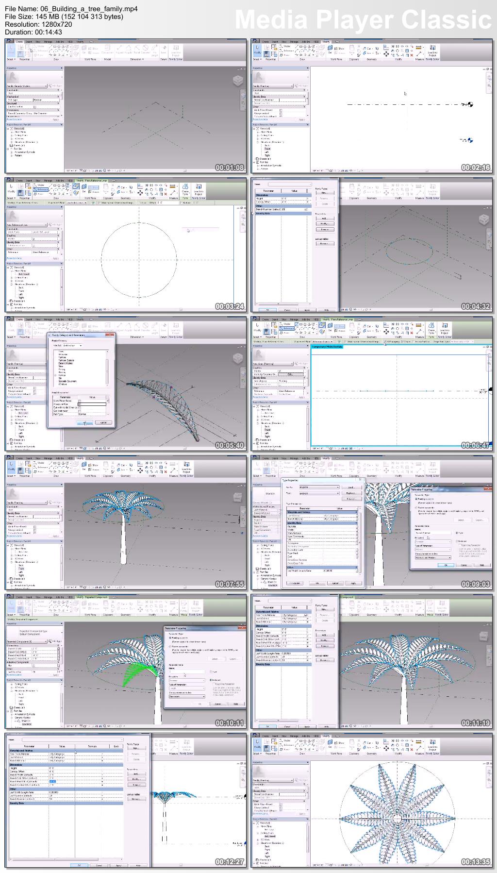 Dixxl Tuxxs - Building a Parametric Tree in Revit