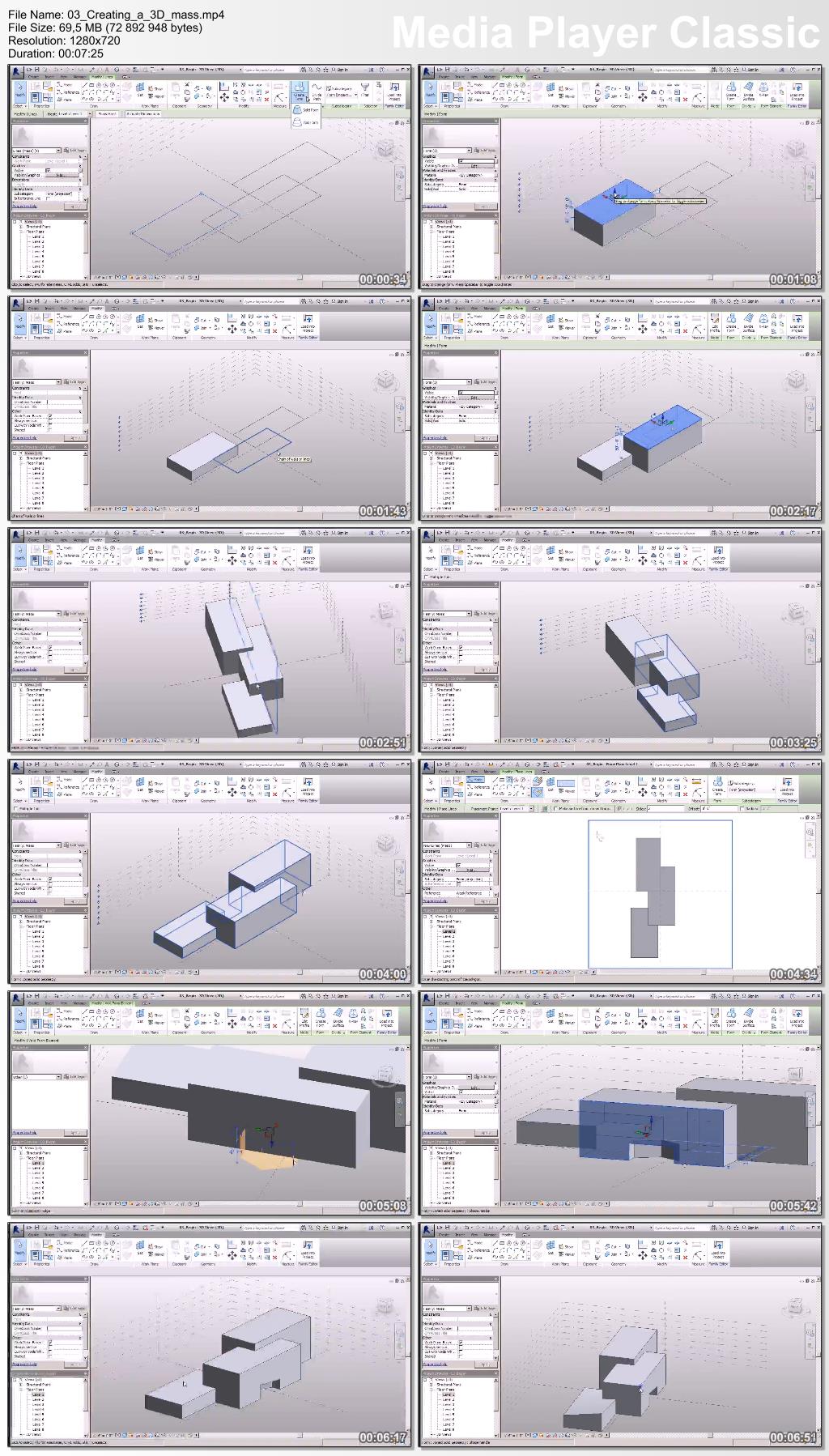 Dixxl Tuxxs - Conceptual Massing in Revit