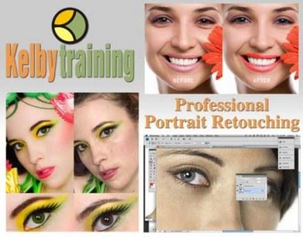 Kelby Training - Professional Portrait Retouching Part 1 & 2 - Video Tutorials + Exercise Files