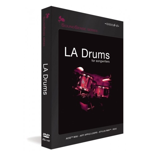LA Drums for Songwriters WAV AiFF REX2 Combinator Patches