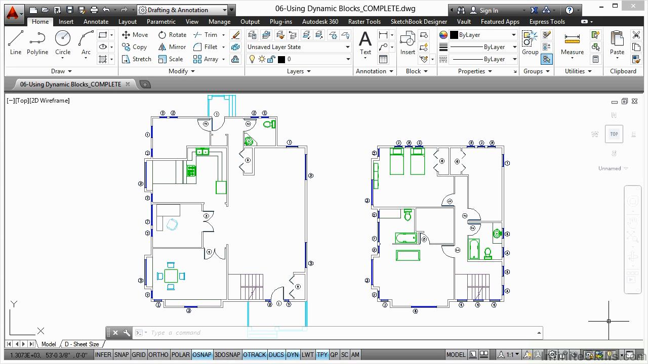 Infinite Skills - AutoCAD Blocks And Dynamic Blocks Training Video