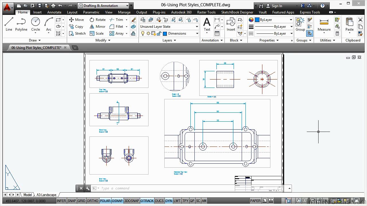 Infinite Skills - AutoCAD Plotting And Publishing Training Video