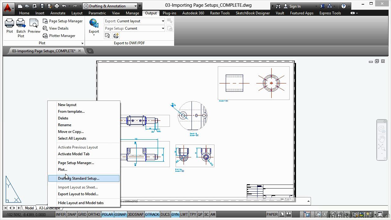 Infinite Skills - AutoCAD Plotting And Publishing Training Video