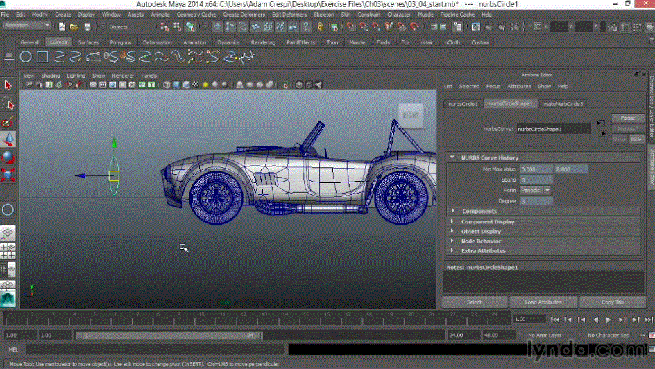 Vehicle Rigging in Maya