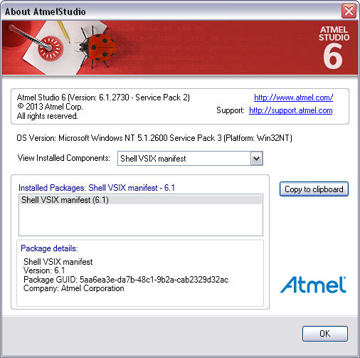 Atmel Studio 6.1 SP2.0