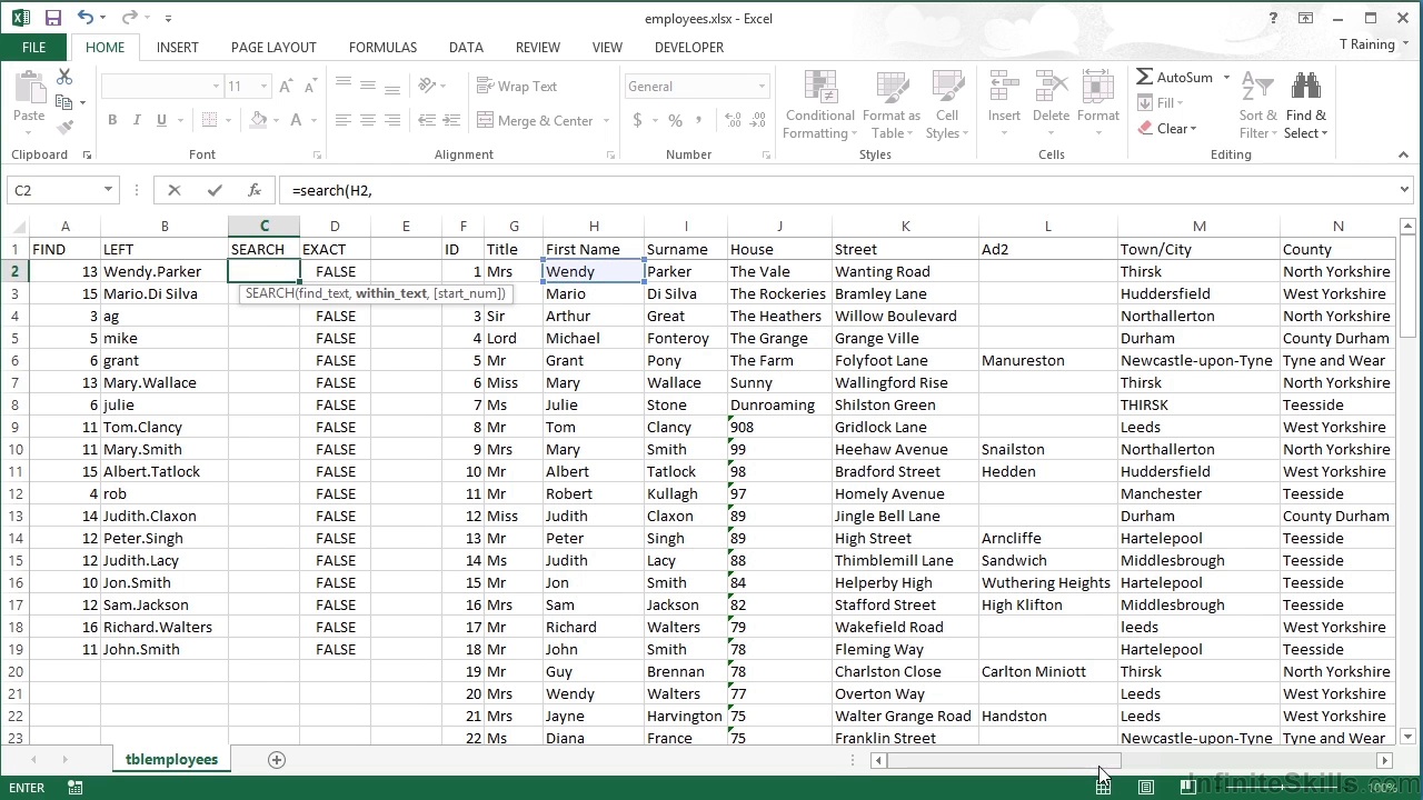 Microsoft Excel - Advanced Formulas And Functions