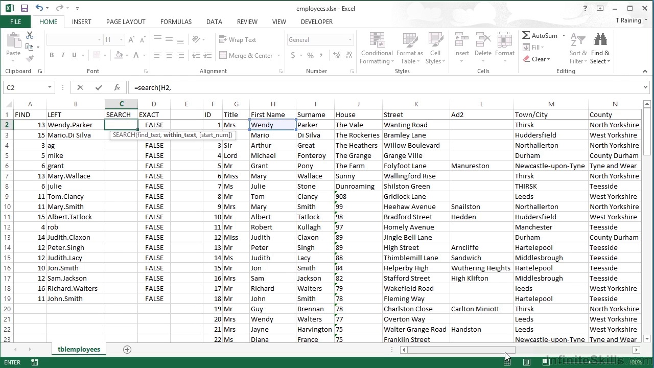 Microsoft Excel - Advanced Formulas And Functions 