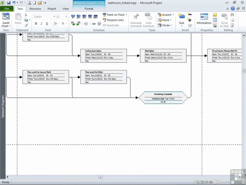 Learning Microsoft Project 2010