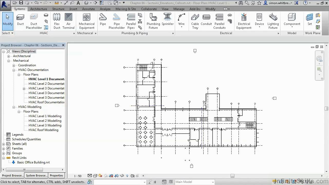 Infinite Skills - Learning Revit MEP 2014 Training Video