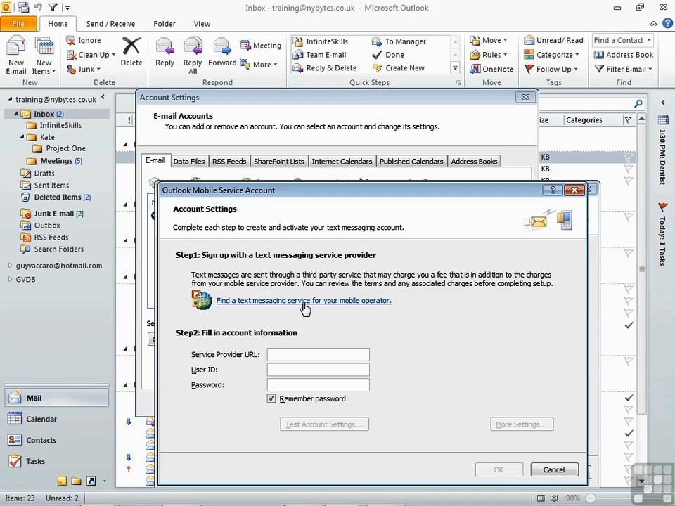 Infinite Skills - Learning Microsoft Outlook 2010 Training Video