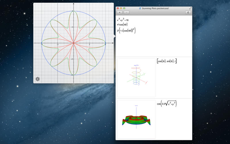 PocketCAS for Mathematics v3.4.4 Multilingual MacOSX