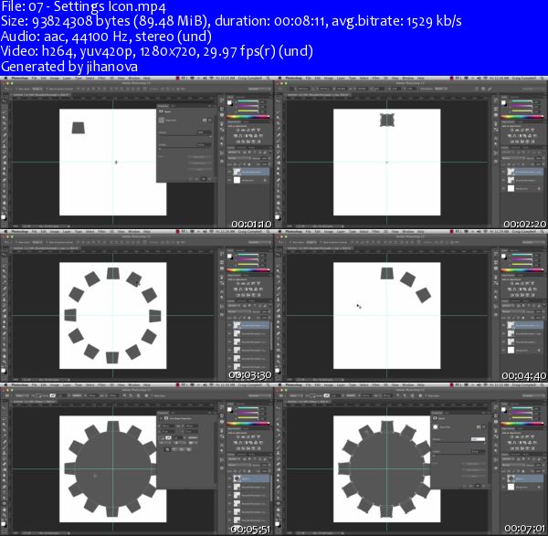 Tutsplus - Vector Web Graphics in Photoshop