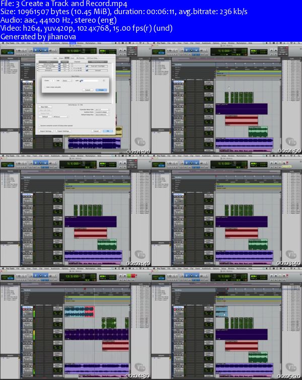 VTC - Avid Pro Tools 10 Cours