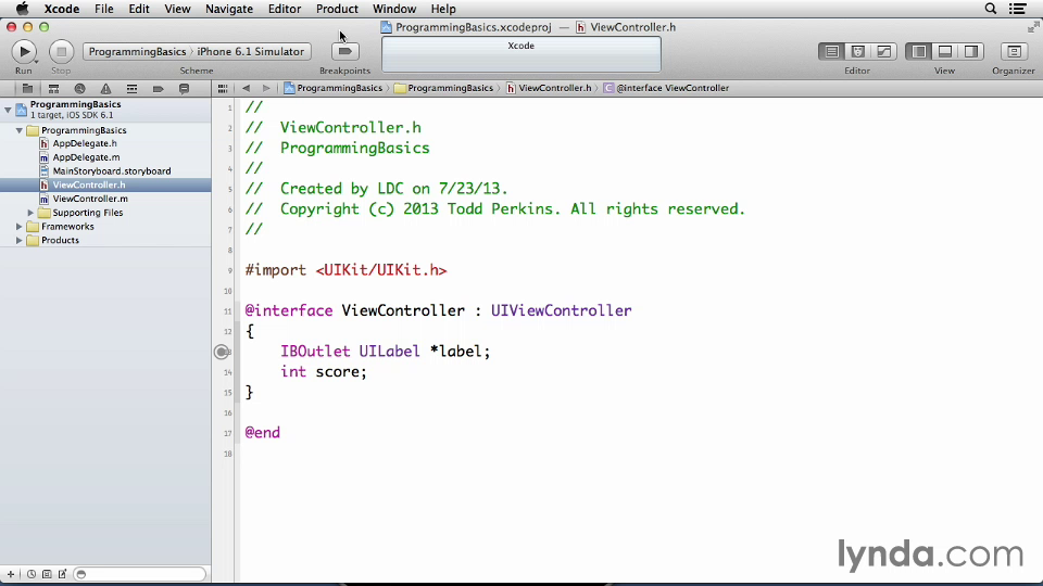 Todd Perkins - Programming for Non-Programmers: iOS
