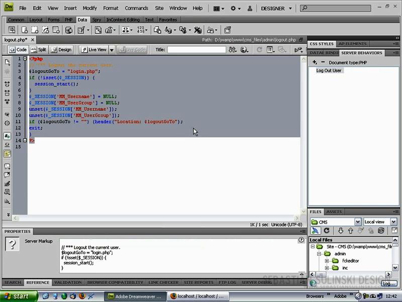 CMS Programming Using PHP by Sebastian Sulinski (Repost)