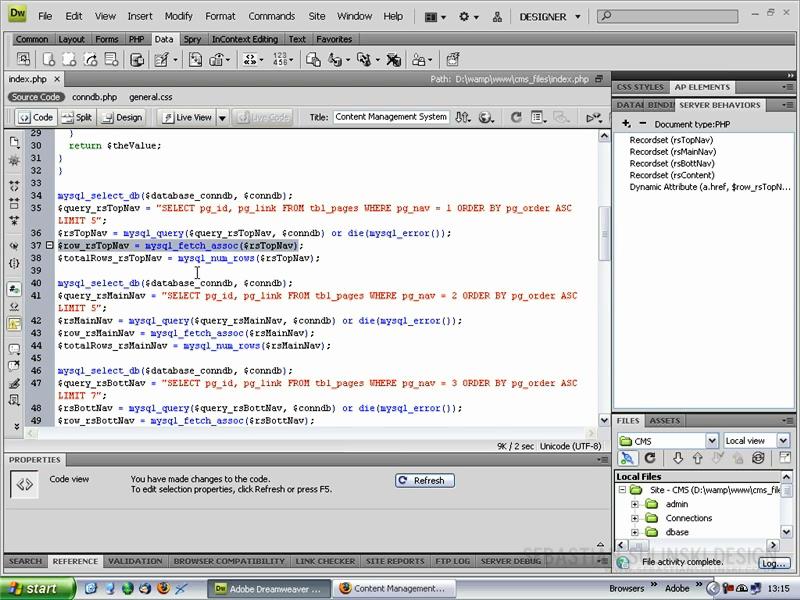 CMS Programming Using PHP by Sebastian Sulinski (Repost)