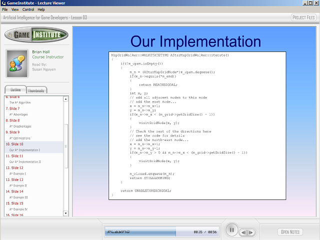 Game Institute - 3d Game Engine Programing, Video Game Console Design, C++ Modules 1 & 2 (Videos and Workbooks + Sample Files)