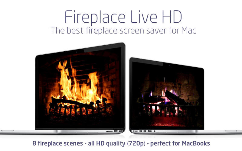 Fireplace Live HD v2.5 Mac OS X
